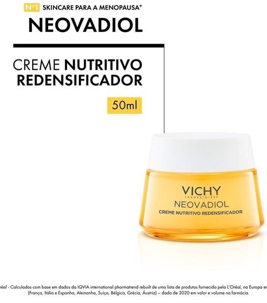 Neovadiol Creme Nutritivo Redensificador Menoupausa 50g - Imagem 2
