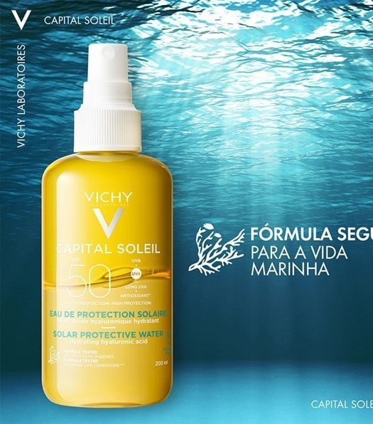 Água solar protetora Hidratante Corporal FPS 50 200ml - Imagem 6